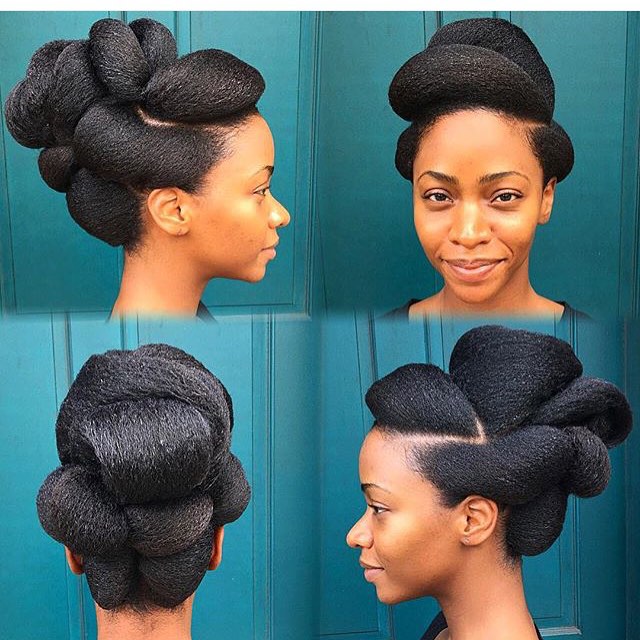 Natural Updo Hairstyles