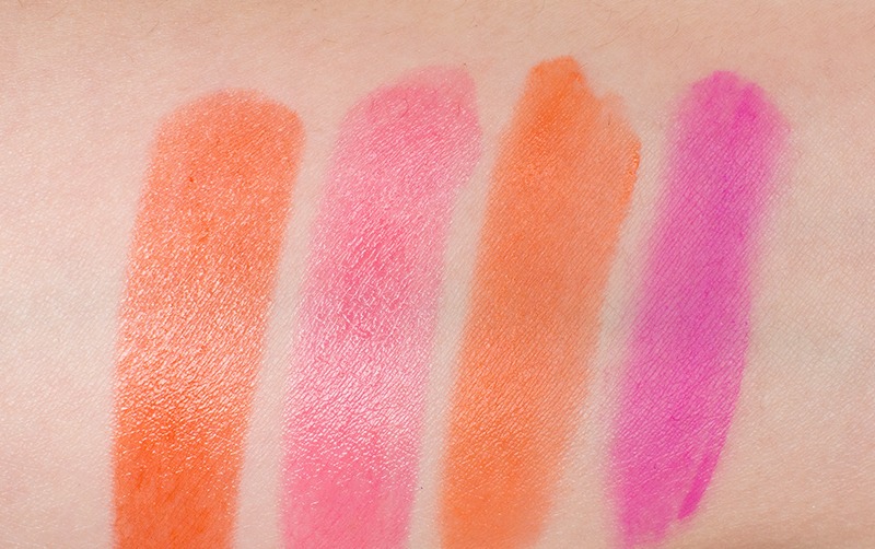 Shu Uemura Tint in Gelato Swatches