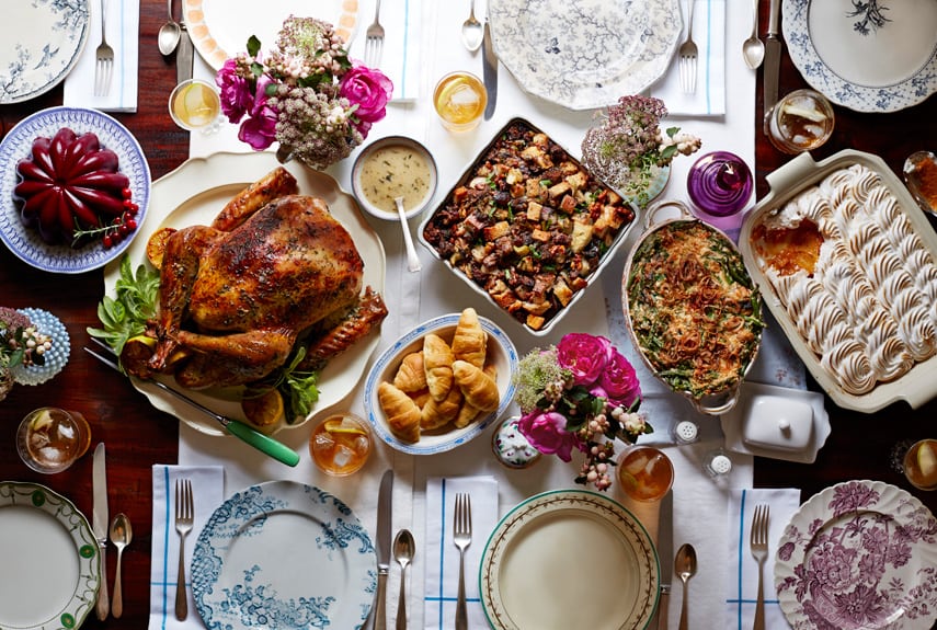 Thanksgiving feast dish