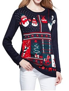 women's ugly Christmas sweater