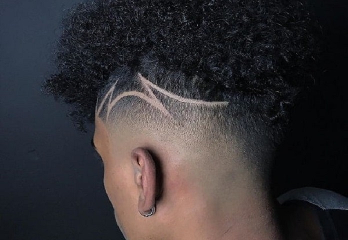 mohawk fade