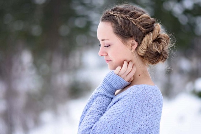 Elegant Twists, Natural and Braided Updo Hairstyles