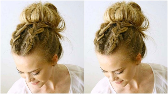 Elegant Twists, Natural and Braided Updo Hairstyles