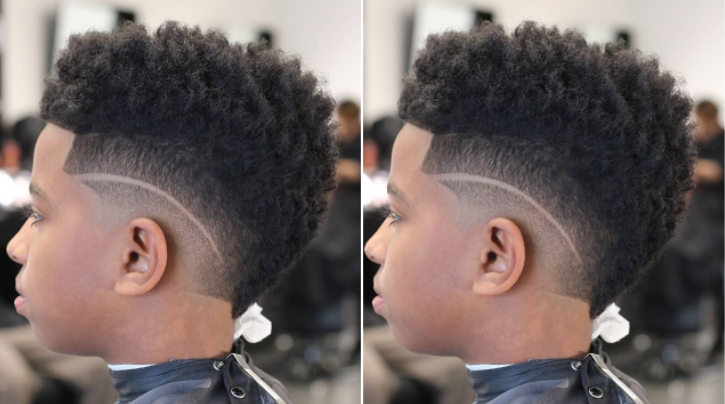 Geometric Trendy Haircut